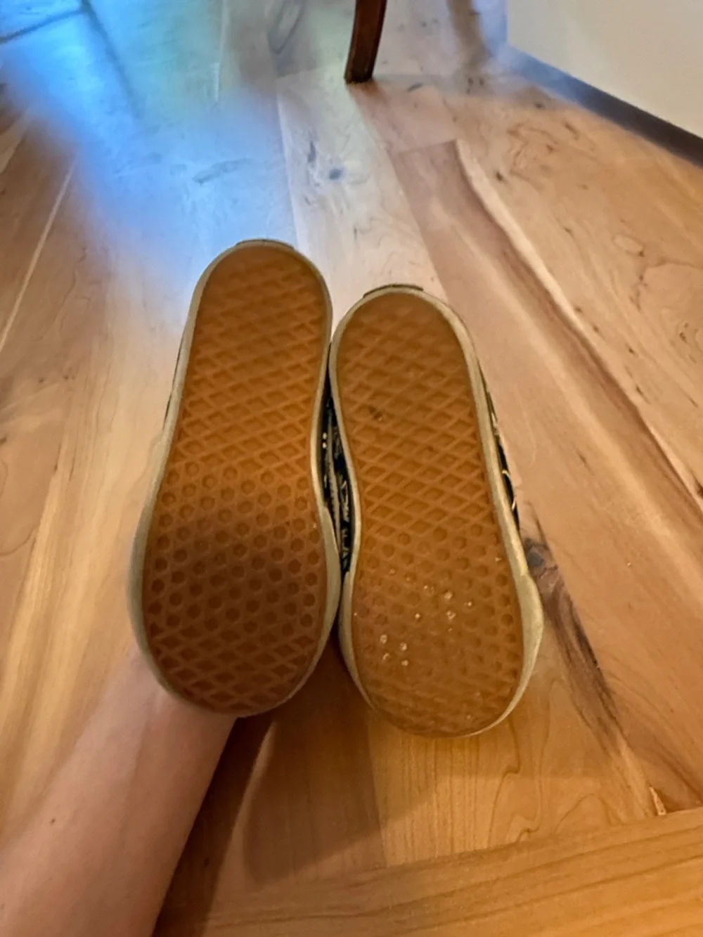 Vans very worn